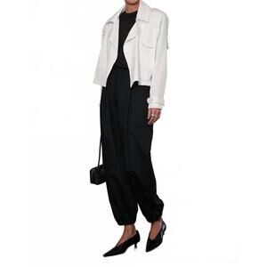 NEW PARENTEZI alma jacket in white